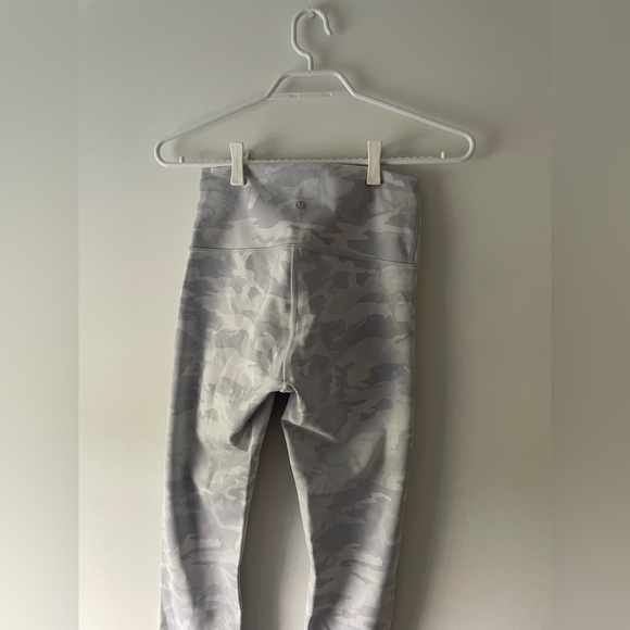^Lululemon white and grey camouflage leggings^ - Picture 2 of 2